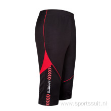 Sport Cropped Pants Suit Men